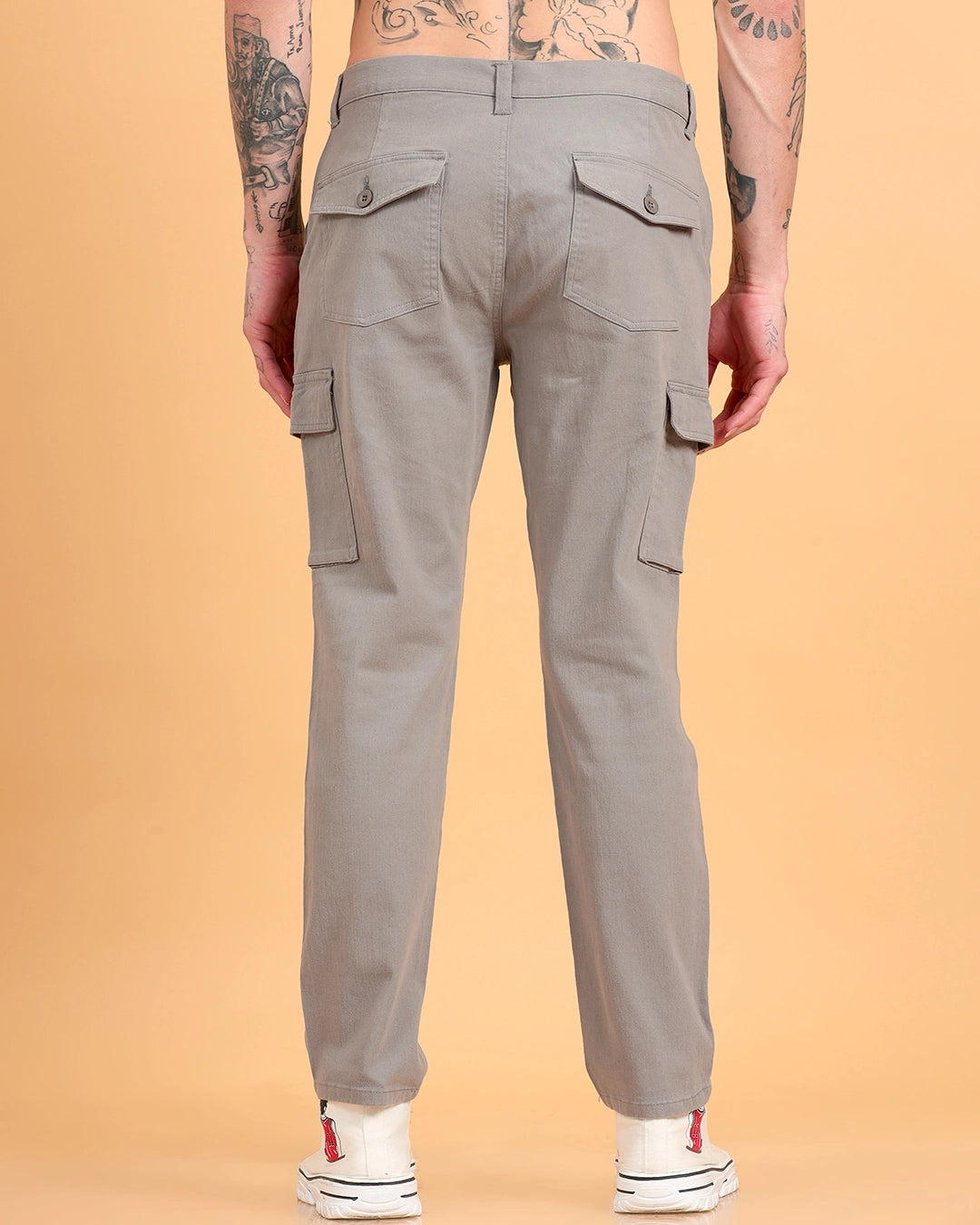 Classic Fit Utility Trousers - Graphite Grey