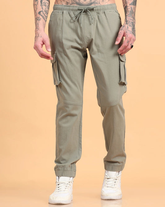 Everyday Pocket Cargo Joggers - Sage Green