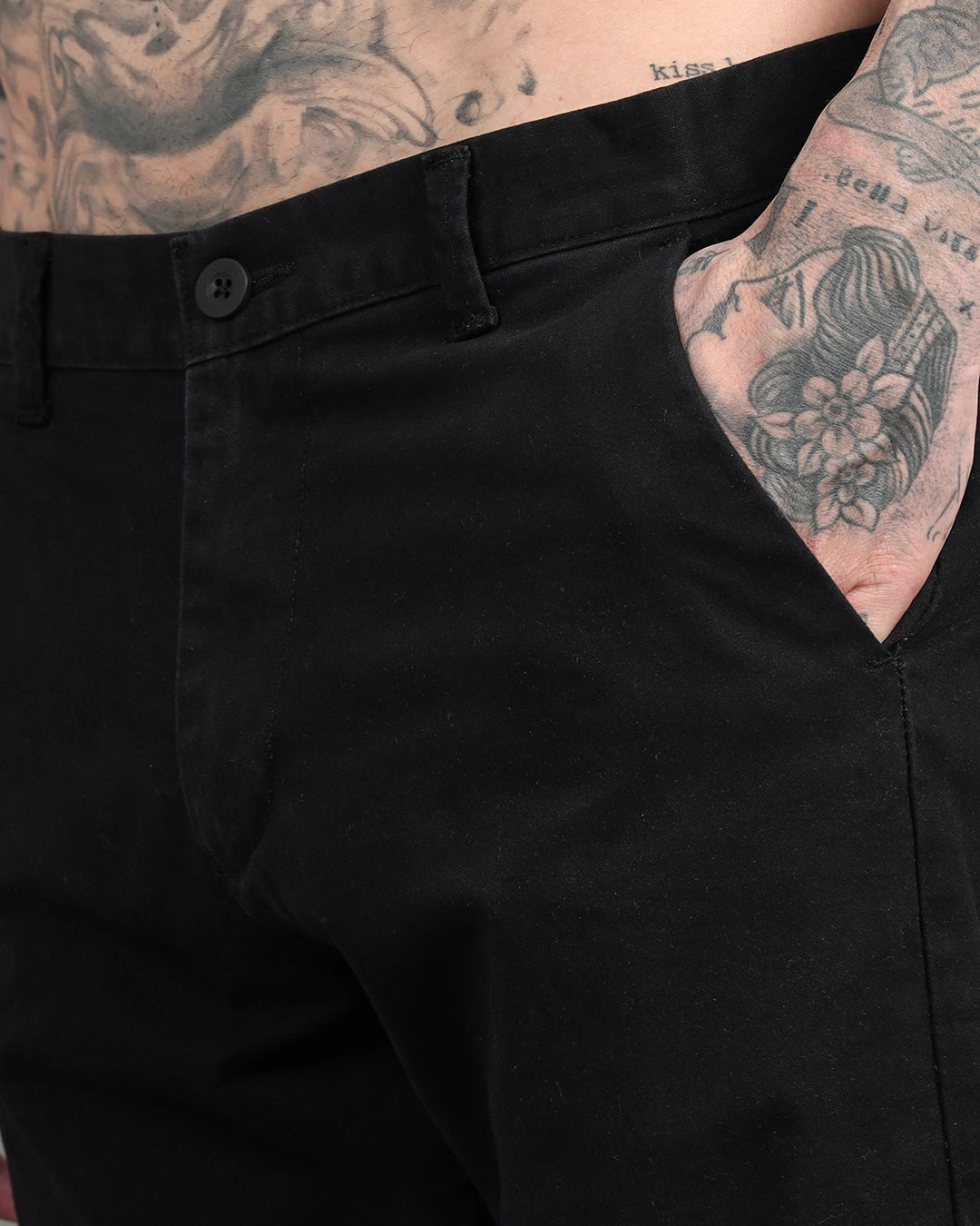 All-Day Comfort Trousers - Black