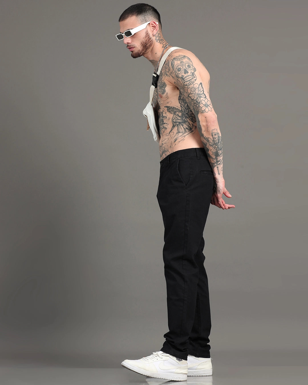 All-Day Comfort Trousers - Black
