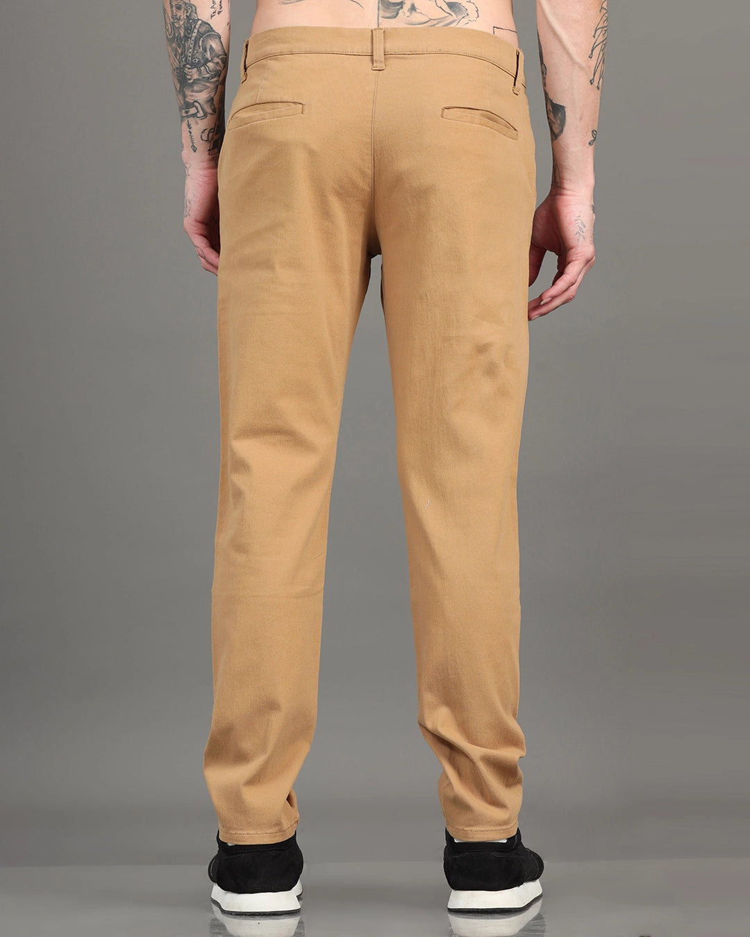 All-Day Comfort Trousers - Khaki