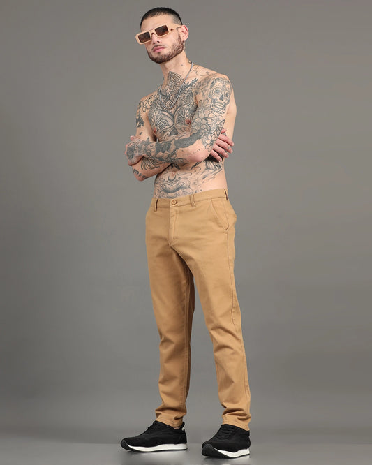 All-Day Comfort Trousers - Khaki