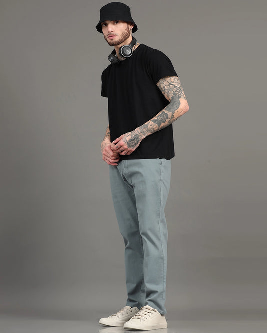 All-Day Comfort Trousers - Aqua