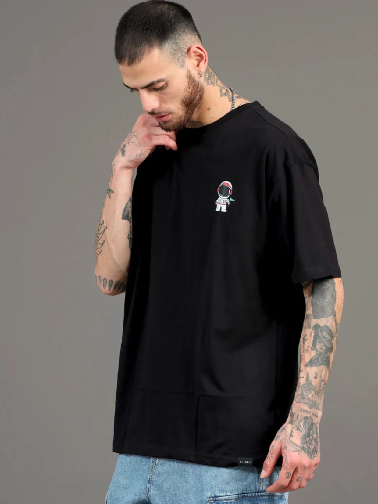 Oversized Essential Tee - Reach For The Star