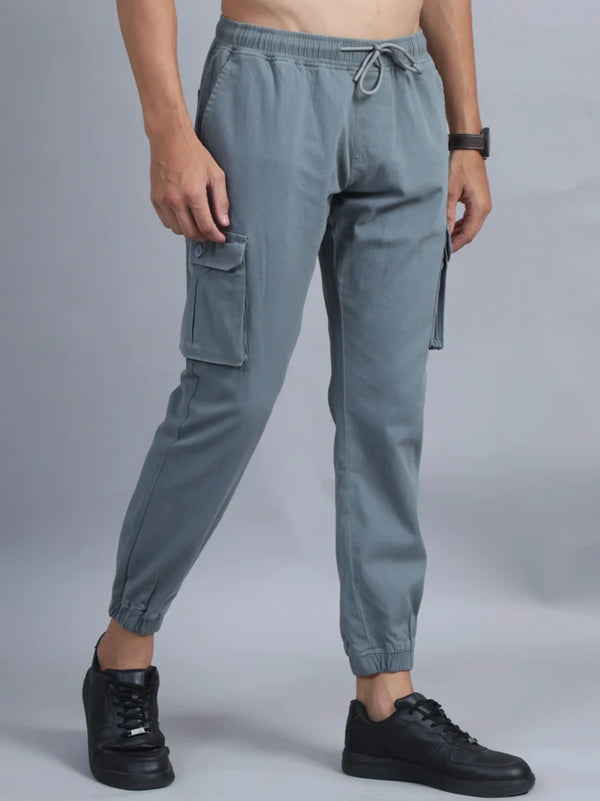 Everyday Pocket Cargo Joggers - Aqua